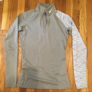 Nike Pro Combat Therma Fit 1/4 Zip Long Sleeve